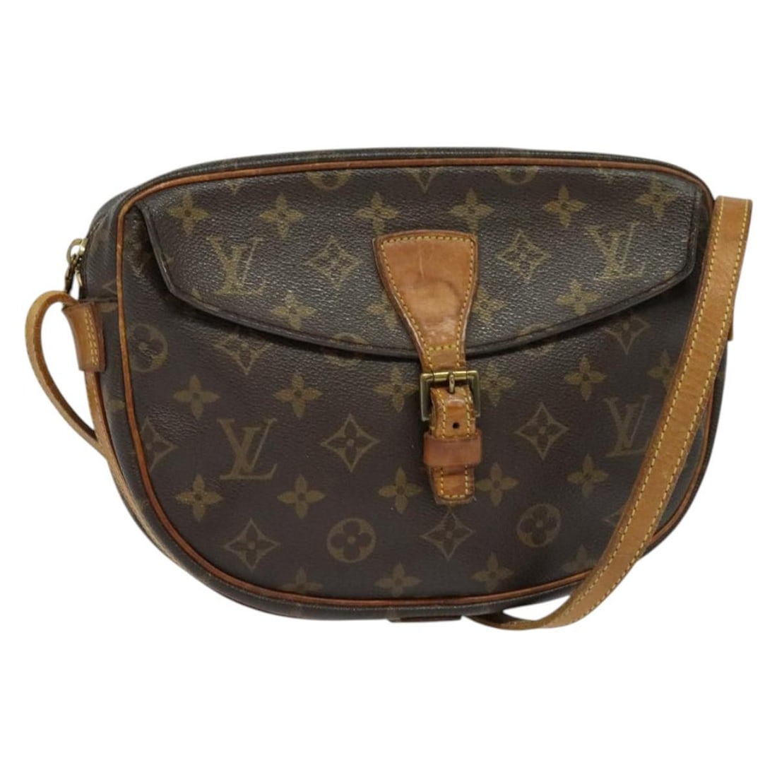 LOUIS VUITTON Monogram Jeune Fille MM Shoulder Bag M51226 France Auth (1 of 18)