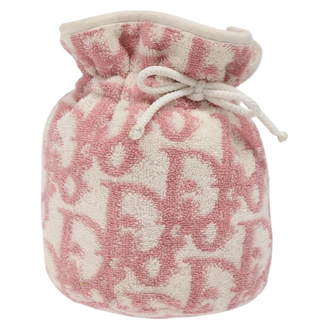 Christian Dior Pink Pouch Trotter Canvas Auth BD1717: Christian Dior Pink Pouch Trotter Canvas Auth BD1717 This Christian Dior Trotter Canvas Pouch in a lovely pile pink showcases a stylish and practical design, perfect for daily use or as a chic accesso