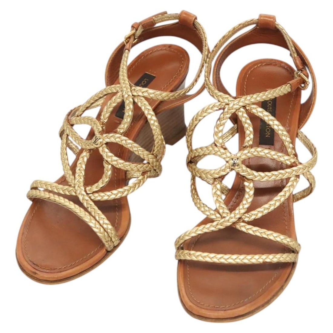 Louis Vuitton Brown Leather Pumps Authentic MA1122: Louis Vuitton Brown Leather Pumps Authentic MA1122 Elevate your footwear collection with these authentic LOUIS VUITTON pumps. Crafted from high-quality leather in a classic brown hue, these stylish sh