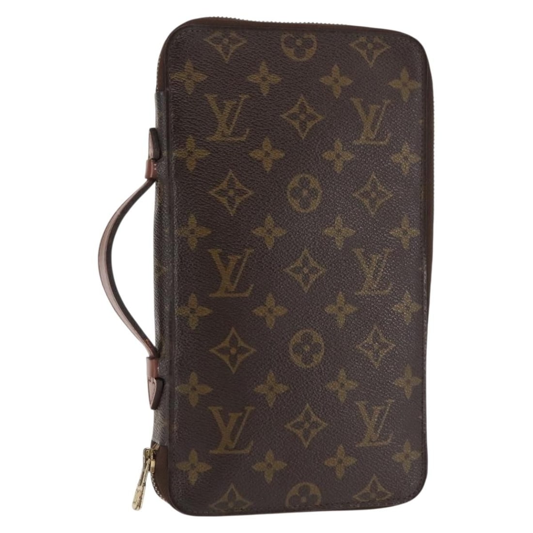 LOUIS VUITTON Monogram Poche Escapade Travel Case M60113 Auth France (1 of 18)