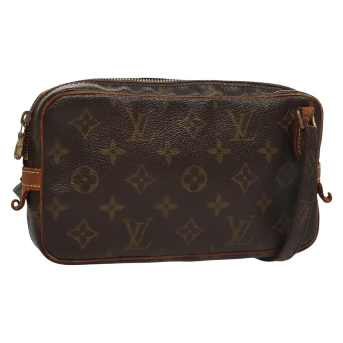 LOUIS VUITTON Monogram Marly Bandouliere Shoulder Bag M51828 Auth France: LOUIS VUITTON Monogram Marly Bandouliere Shoulder Bag M51828 Auth France This authentic LOUIS VUITTON Monogram Marly Bandouliere Shoulder Bag (M51828) is a stylish accessory, crafted in France from du