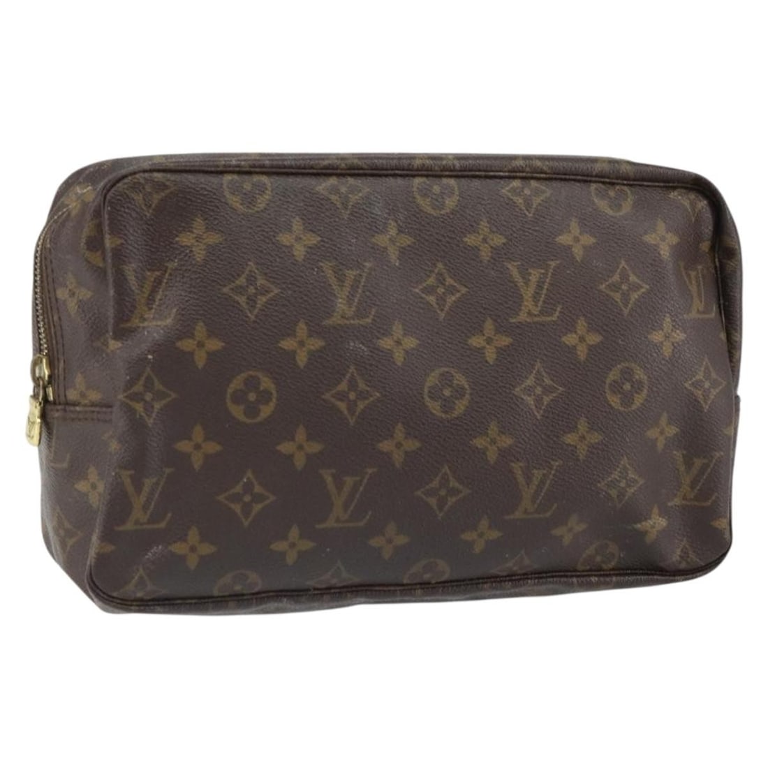 Louis Vuitton Monogram Canvas Trousse Toilette 28 Clutch Bag M47522 France: Louis Vuitton Monogram Canvas Trousse Toilette 28 Clutch Bag M47522 France This Louis Vuitton Monogram Trousse Toilette 28 clutch bag features the iconic monogram canvas and classic design. Made in Fr
