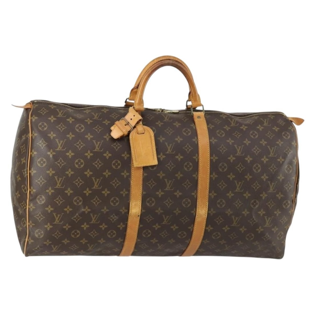 Monogram Canvas Keepall 60 Boston Bag by Louis Vuitton M41422: Monogram Canvas Keepall 60 Boston Bag by Louis Vuitton M41422 This Louis Vuitton Keepall 60 Boston Bag features the iconic Monogram Canvas exterior and monogram colorway. Designed for travel, it offer