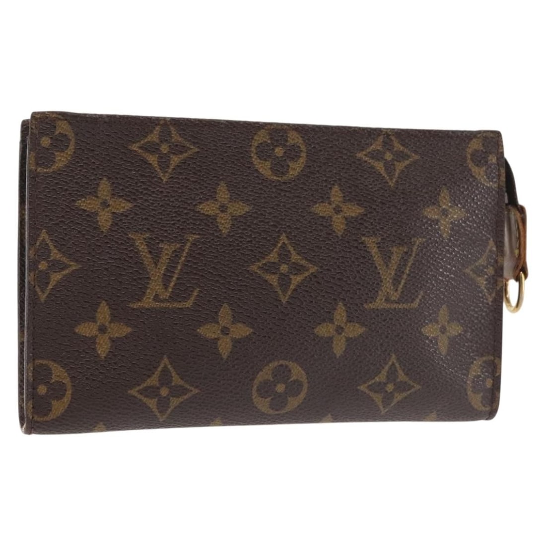LOUIS VUITTON Monogram Canvas Bucket PM Accessory Pouch Auth VI0040 (1 of 17)