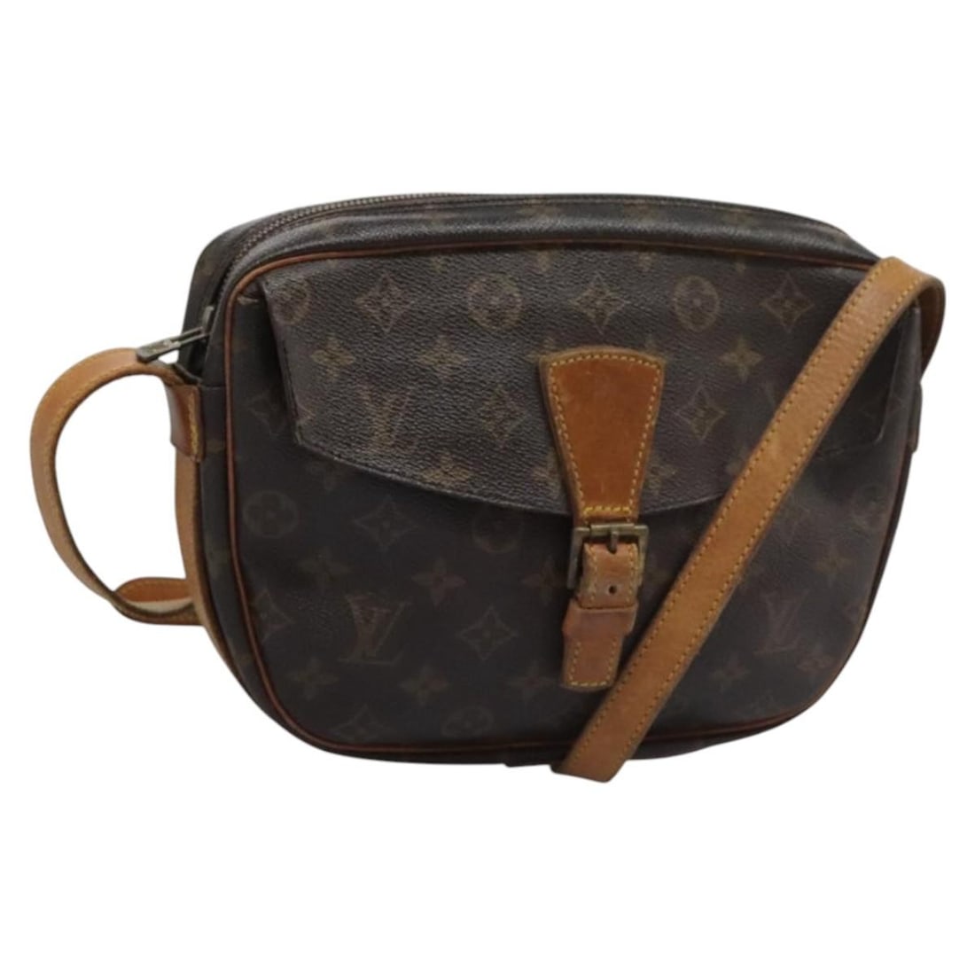 LOUIS VUITTON Monogram Jeune Fille GM Shoulder Bag M51225 France Auth: LOUIS VUITTON Monogram Jeune Fille GM Shoulder Bag M51225 France Auth This elegant Louis Vuitton Monogram Jeune Fille GM Shoulder Bag is a classic accessory that showcases the iconic monogram canvas.