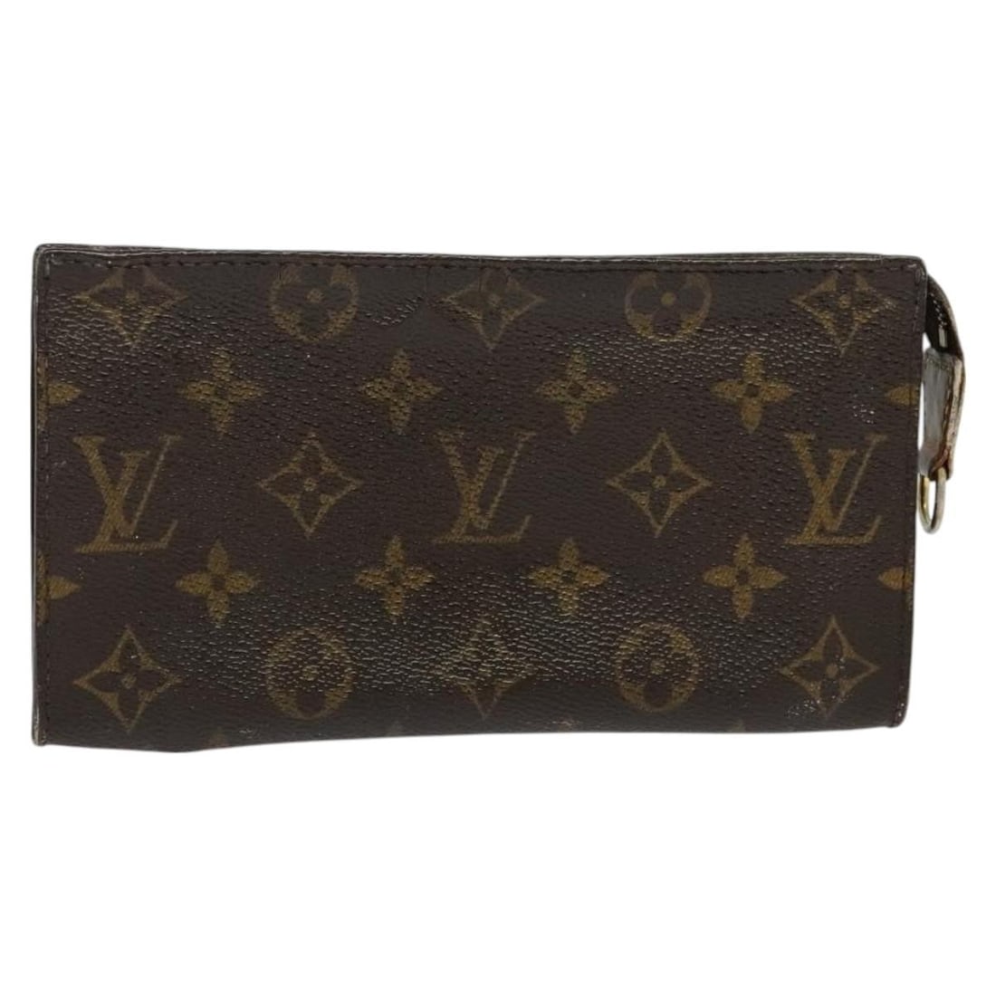 LOUIS VUITTON Monogram Canvas Bucket GM Accessory Pouch Auth Made in France (1 of 17)