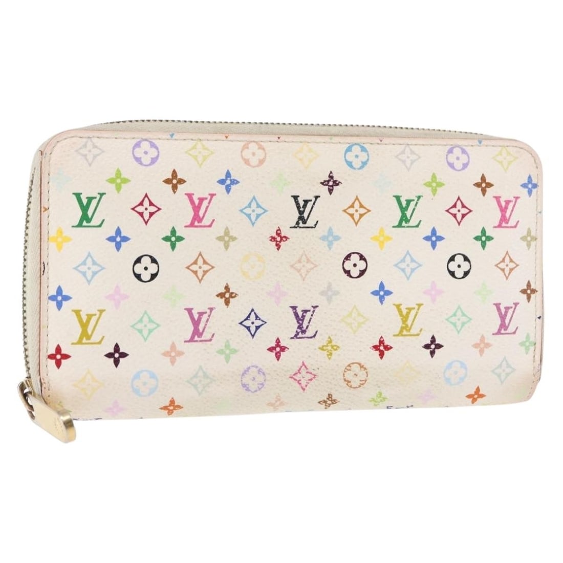 LOUIS VUITTON Monogram Multicolor Zippy Wallet M60241 White Spain (1 of 18)