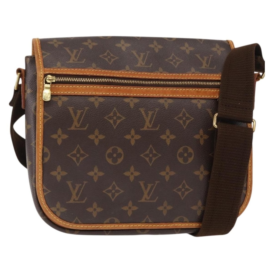 LOUIS VUITTON Monogram Messenger Bosphore PM Shoulder Bag M40106 Auth (1 of 18)