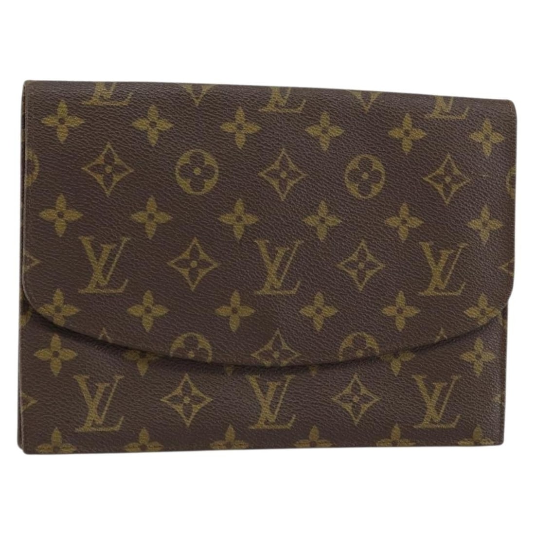 Monogram Canvas Pochette Rabat 23 Clutch by Louis Vuitton M51940: Monogram Canvas Pochette Rabat 23 Clutch by Louis Vuitton M51940 This Louis Vuitton Monogram Pochette Rabat 23 clutch bag features the iconic Monogram canvas and offers a classic style for any occasio