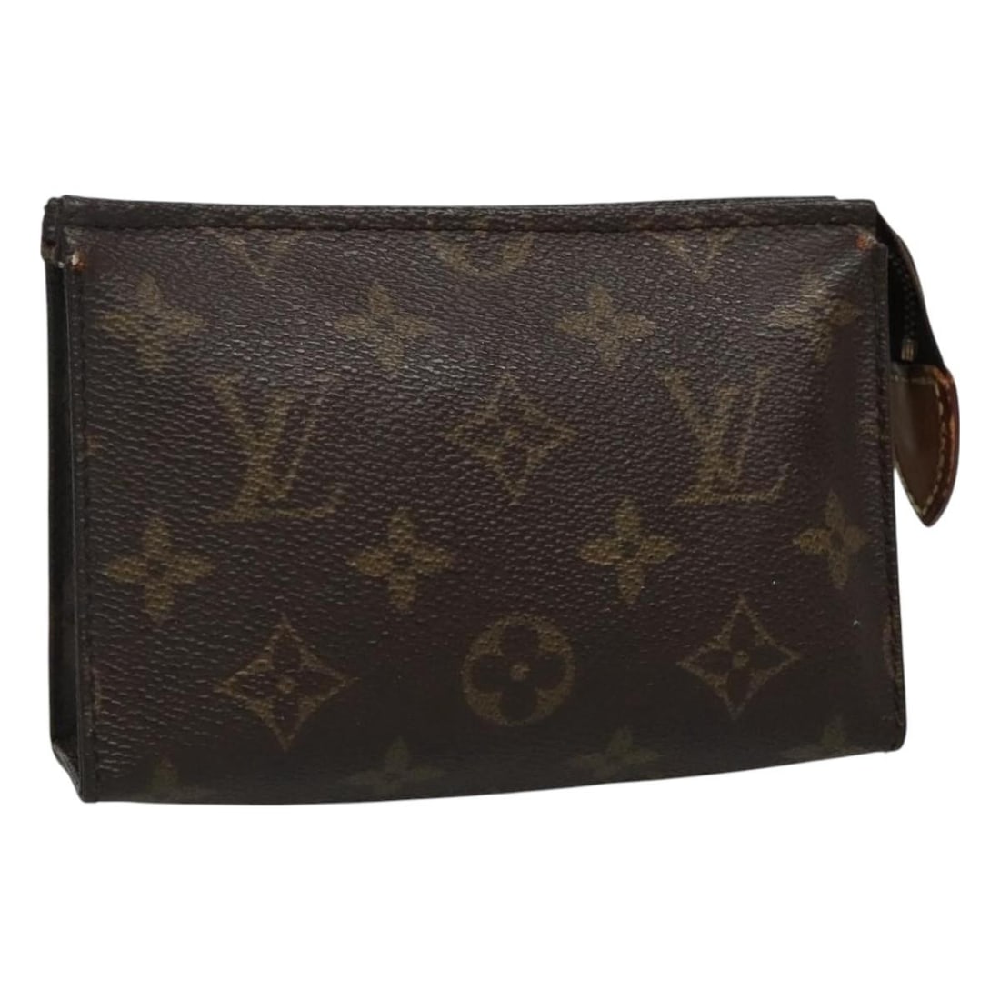 LOUIS VUITTON Monogram Poche Toilette 15 Pouch M47546 Auth Made in France (1 of 16)