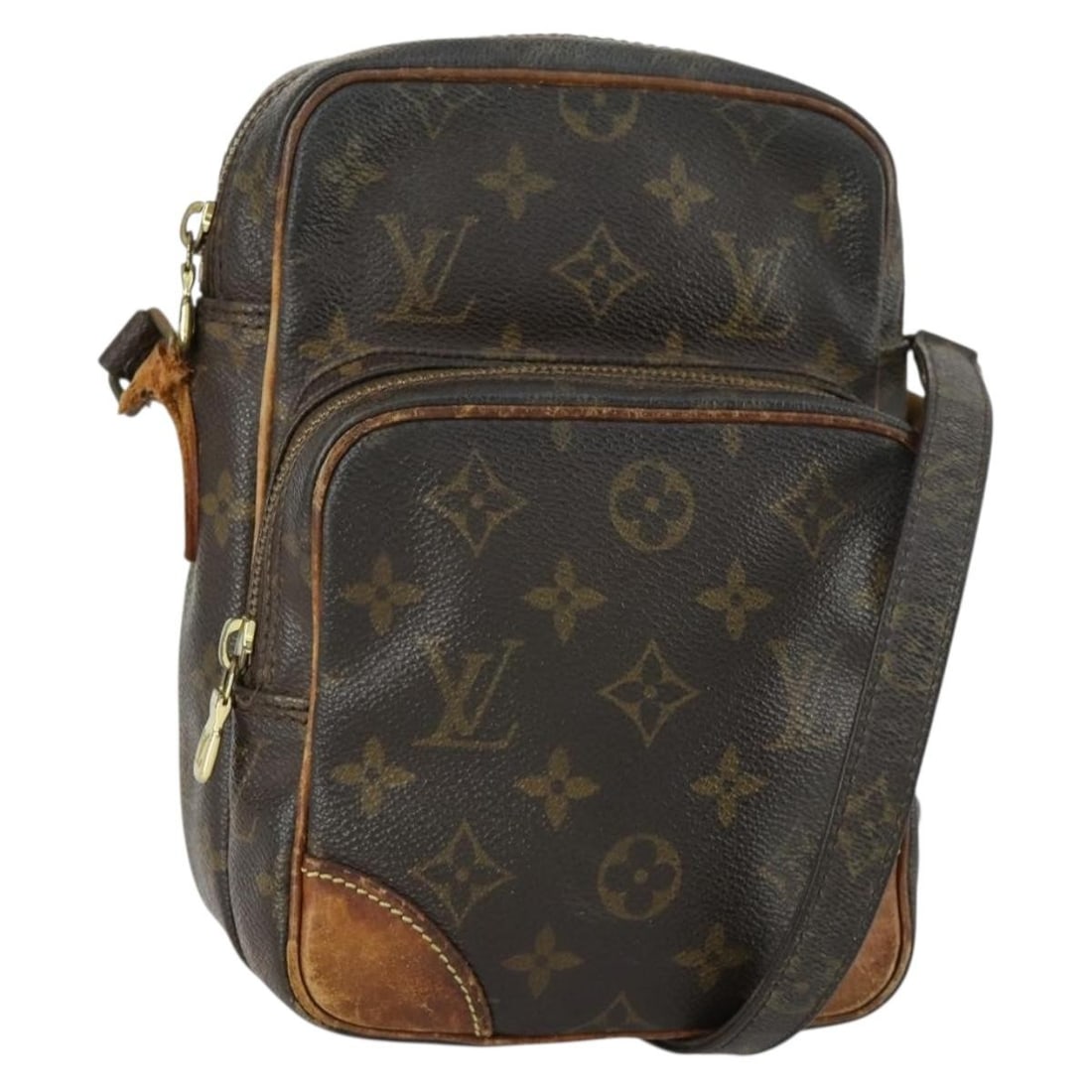 LOUIS VUITTON Monogram Amazon Shoulder Bag M45236 Authentic France (1 of 18)
