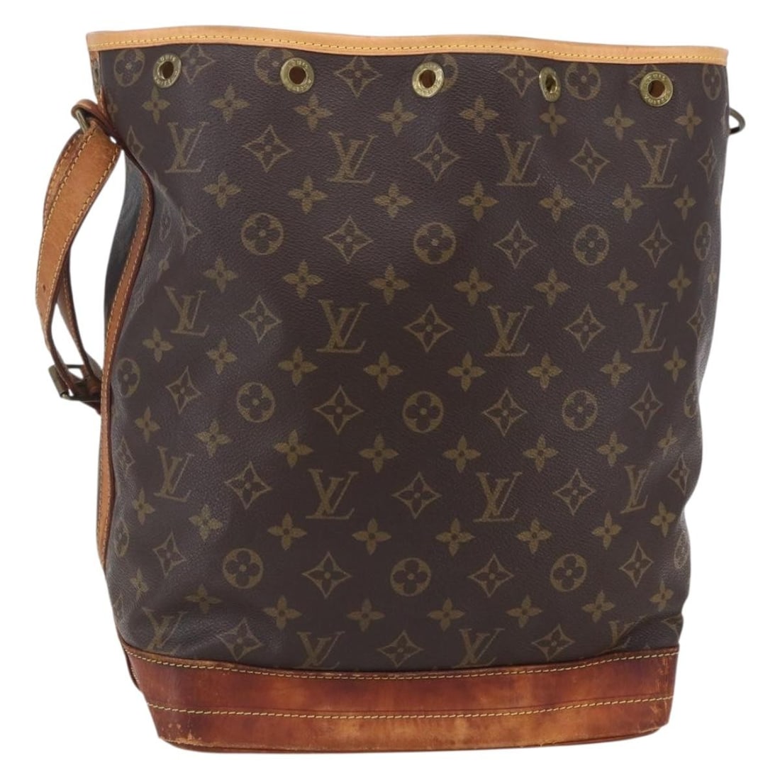 LOUIS VUITTON Monogram Noe Shoulder Bag M42224 Auth France: LOUIS VUITTON Monogram Noe Shoulder Bag M42224 Auth France This authentic LOUIS VUITTON Monogram Noe Shoulder Bag (Model M42224) is a stylish and functional accessory crafted from durable Monogram Can