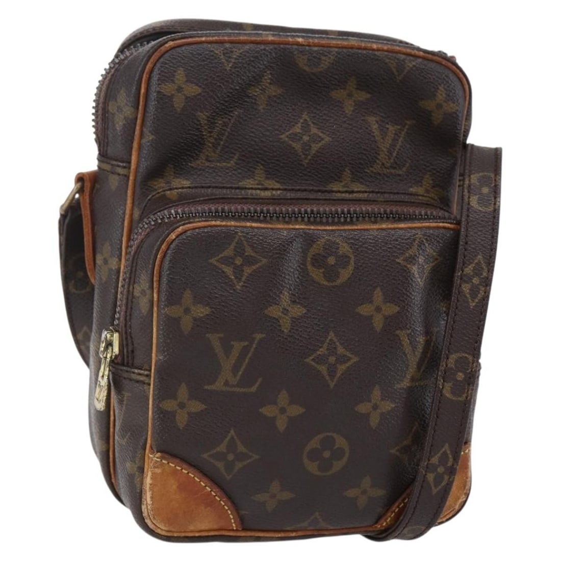 Louis Vuitton Amazon Monogram Canvas Shoulder Bag M45236 France: Louis Vuitton Amazon Monogram Canvas Shoulder Bag M45236 France This Louis Vuitton Monogram Amazon Shoulder Bag (model M45236) is crafted from signature monogram canvas and was made in France. The bag