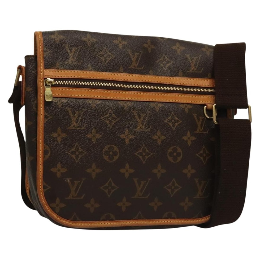 LOUIS VUITTON Monogram Bosphore PM Shoulder Bag M40106 Authentic: LOUIS VUITTON Monogram Bosphore PM Shoulder Bag M40106 Authentic Elevate your style with the LOUIS VUITTON Monogram Messenger Bosphore PM Shoulder Bag. This chic shoulder bag is crafted from durable M