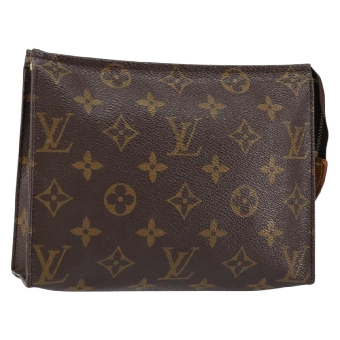 LOUIS VUITTON Monogram Poche Toilette 19 Pouch M47544 Authentic (1 of 16)