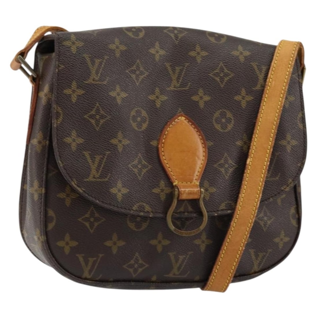 LOUIS VUITTON Monogram Saint Cloud GM Shoulder Bag M51242 Authentic France: LOUIS VUITTON Monogram Saint Cloud GM Shoulder Bag M51242 Authentic France Explore the elegance of the LOUIS VUITTON Monogram Saint Cloud GM Shoulder Bag, a chic accessory that perfectly combines styl