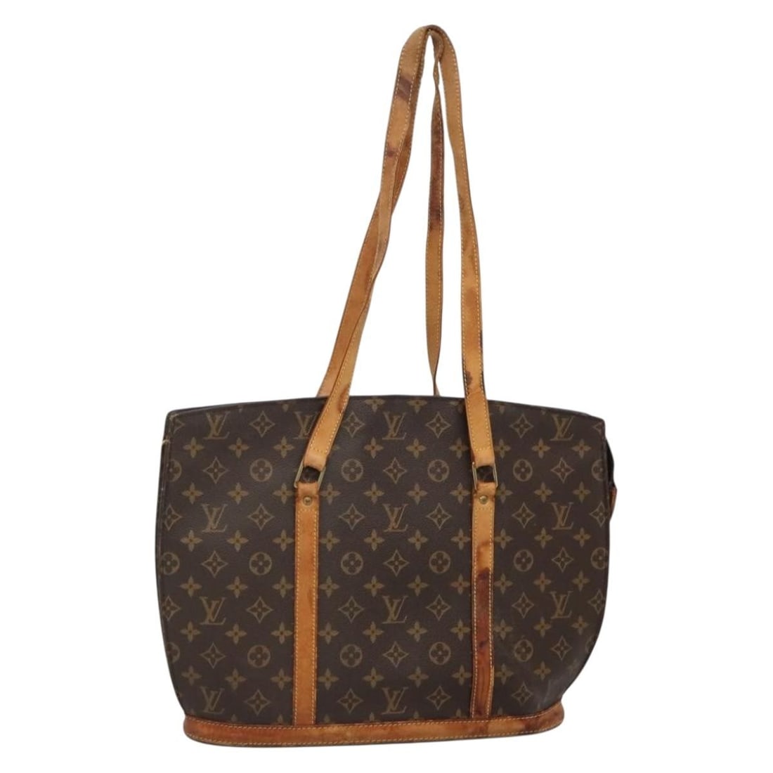 LOUIS VUITTON Monogram Babylone Tote Bag M51102 Made in France: LOUIS VUITTON Monogram Babylone Tote Bag M51102 Made in France The LOUIS VUITTON Monogram Babylone Tote Bag (M51102) is a stylish accessory crafted from durable Monogram Canvas. This tote features a c