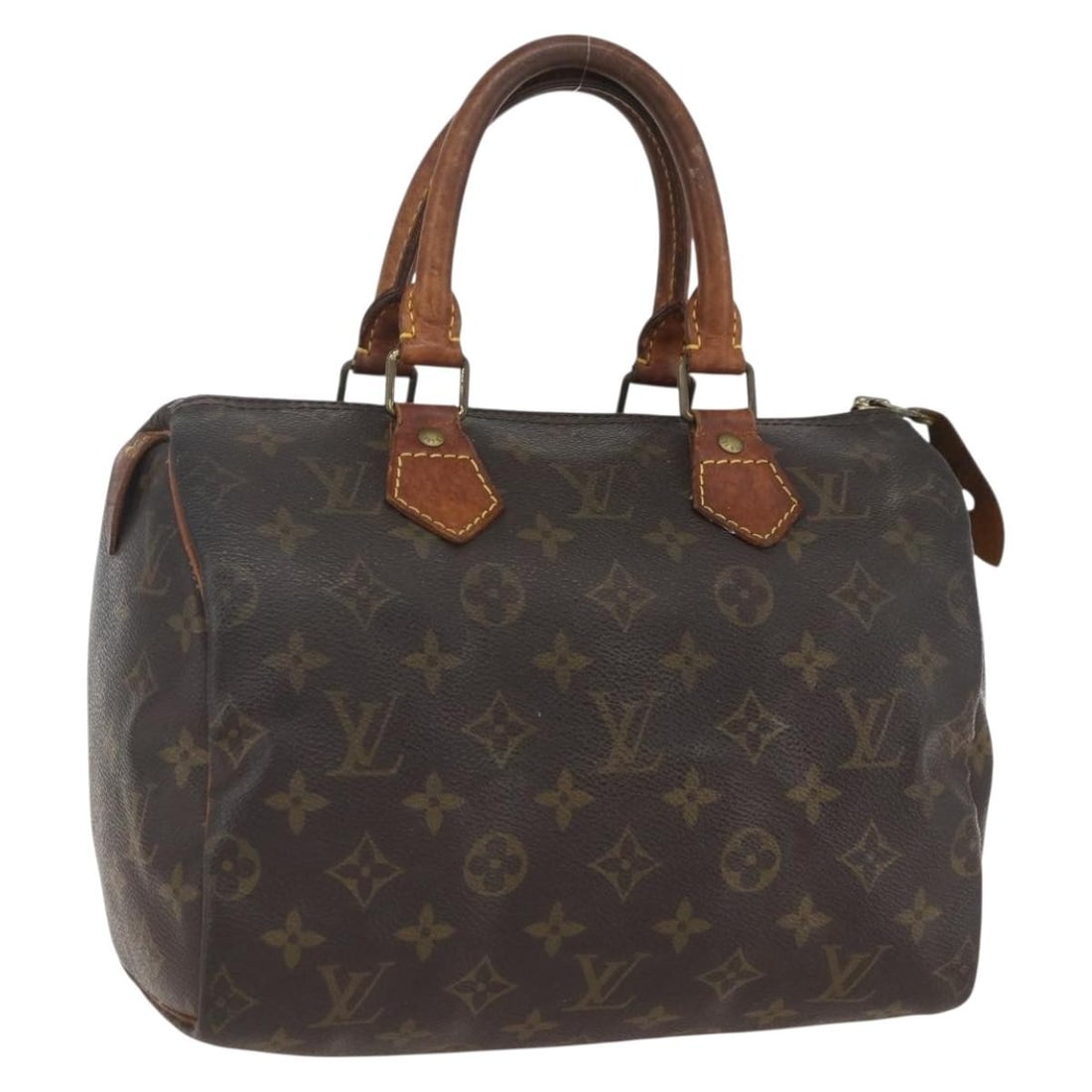 Louis Vuitton Speedy 25 Monogram Canvas Handbag M41528 France: Louis Vuitton Speedy 25 Monogram Canvas Handbag M41528 France This is a Louis Vuitton Speedy 25 handbag in the iconic Monogram Canvas. Made in France, this classic piece features the signature monogra