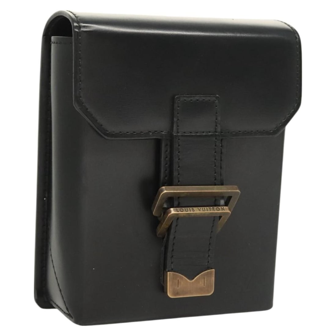 Louis Vuitton Pister Shoulder Bag Black Leather M92222 Auth: Louis Vuitton Pister Shoulder Bag Black Leather M92222 Auth This authentic Louis Vuitton Pister Shoulder Bag showcases a sleek black leather exterior, designed for both style and functionality. With a