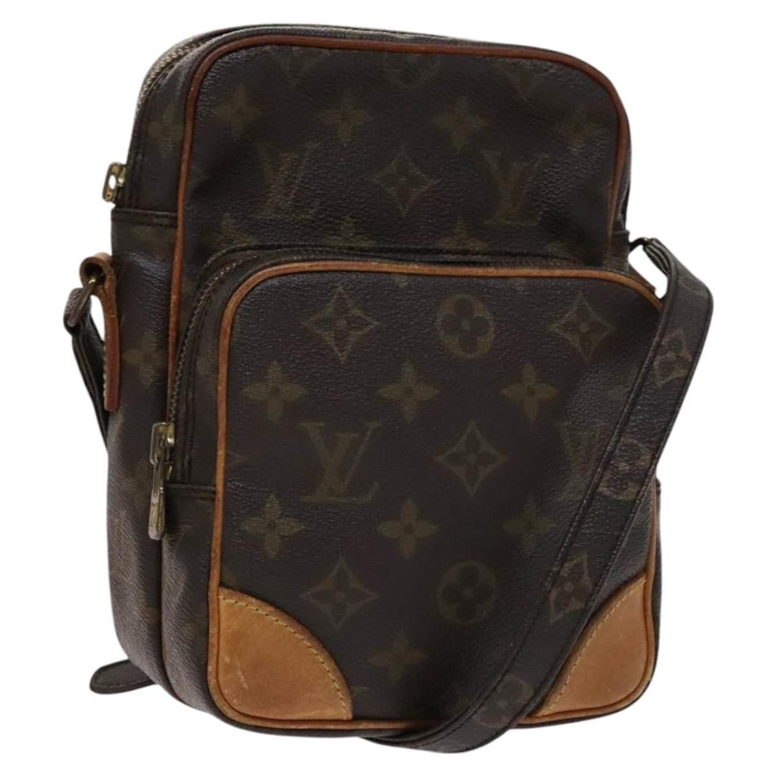 LOUIS VUITTON M45236 Monogram Amazon Shoulder Bag Authentic: LOUIS VUITTON M45236 Monogram Amazon Shoulder Bag Authentic This authentic LOUIS VUITTON Monogram Amazon Shoulder Bag (M45236) is a stylish and practical accessory made from durable Monogram Canvas. T