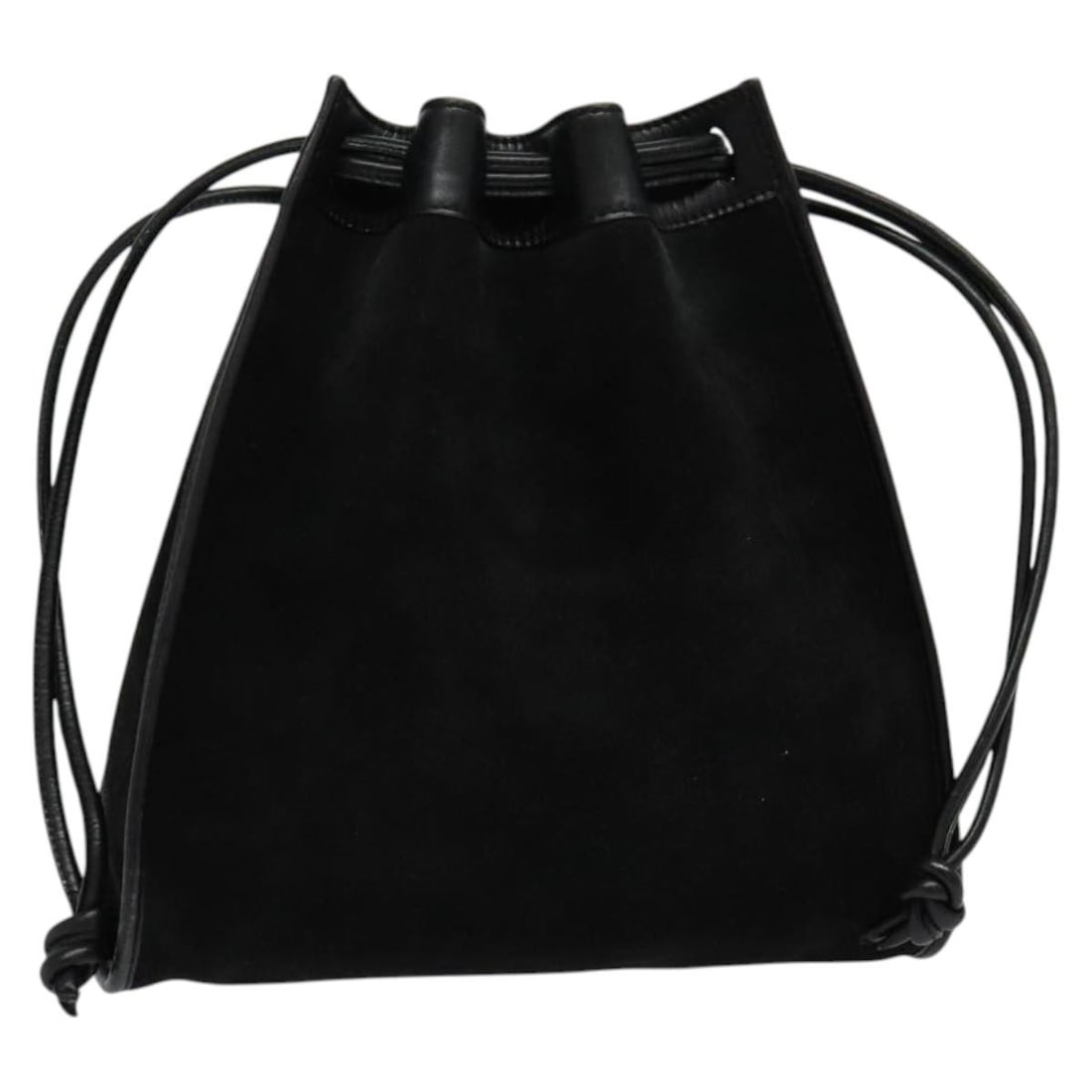 GUCCI Black Suede Shoulder Bag Made in Italy with Pouch: GUCCI Black Suede Shoulder Bag Made in Italy with Pouch This authentic GUCCI shoulder bag combines luxury with functionality. Crafted from high-quality black suede, this stylish accessory features a s