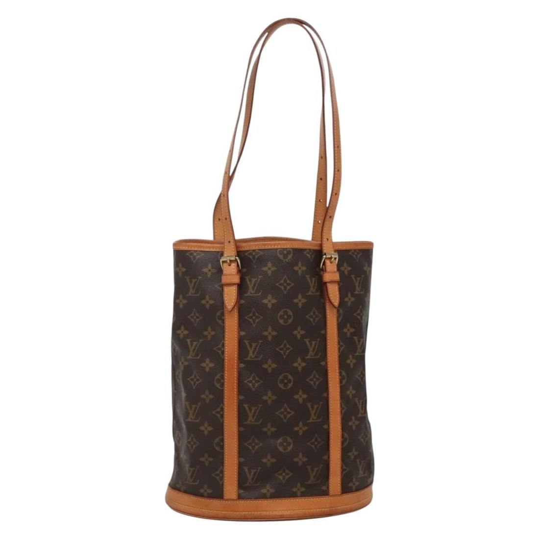 LOUIS VUITTON Monogram Bucket GM Shoulder Bag M42236 USA Auth: LOUIS VUITTON Monogram Bucket GM Shoulder Bag M42236 USA Auth This LOUIS VUITTON Monogram Bucket GM Shoulder Bag (Model M42236) is a stylish and iconic accessory crafted from durable Monogram Canvas.