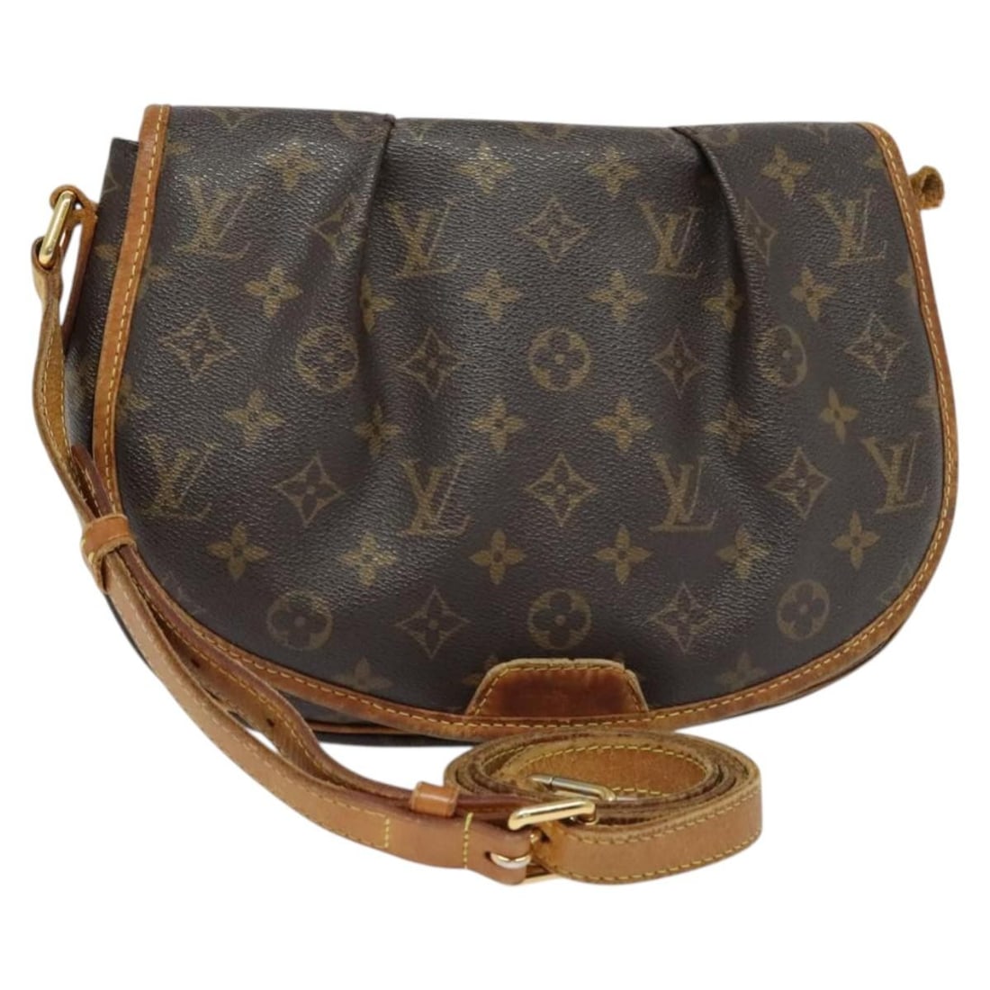 LOUIS VUITTON Monogram Menilmontan PM Shoulder Bag M40474 Made in France (1 of 18)