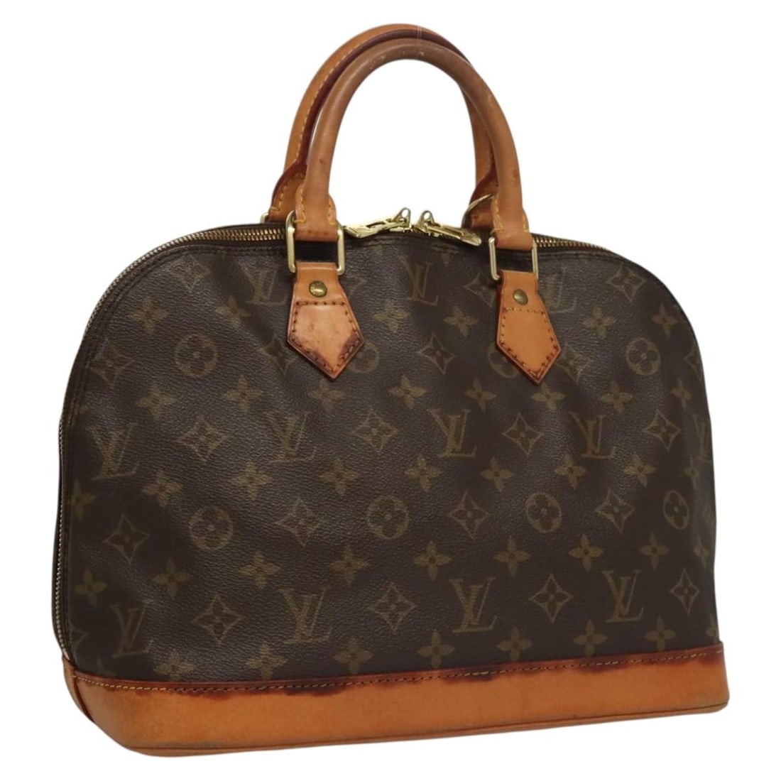 LOUIS VUITTON Monogram Alma Hand Bag M51130 Authentic France (1 of 18)