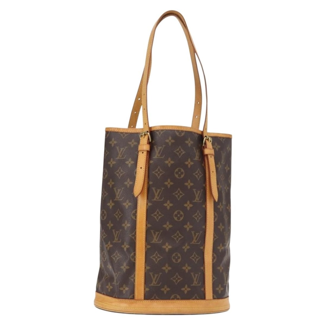LOUIS VUITTON Monogram Bucket GM Shoulder Bag M42236 Auth: LOUIS VUITTON Monogram Bucket GM Shoulder Bag M42236 Auth This authentic LOUIS VUITTON Monogram Bucket GM Shoulder Bag, model M42236, is a stylish accessory crafted from durable Monogram Canvas. Origi