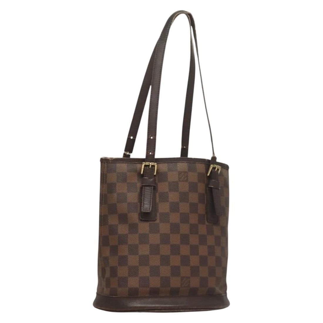 Louis Vuitton Damier Ebene Marais Shoulder Bag N42240 Made in France: Louis Vuitton Damier Ebene Marais Shoulder Bag N42240 Made in France Introducing the LOUIS VUITTON Damier Ebene Marais Shoulder Bag, a timeless accessory crafted from high-quality Damier Ebene Canvas.