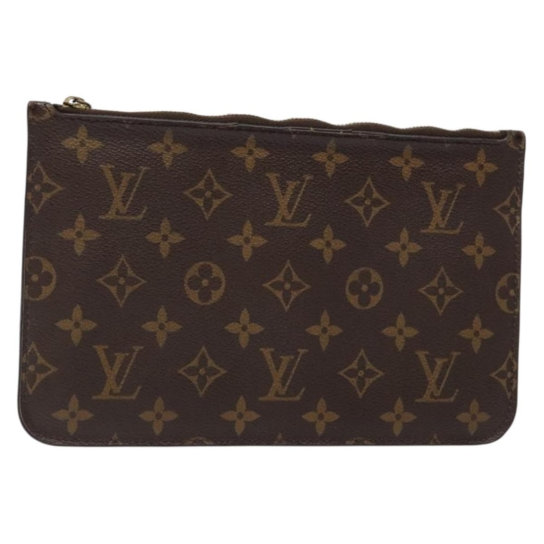 LOUIS VUITTON Monogram Neverfull GM Pouch Authentic France: LOUIS VUITTON Monogram Neverfull GM Pouch Authentic France This authentic LOUIS VUITTON Monogram Neverfull GM Pouch is crafted from durable Monogram Canvas, showcasing the classic Louis Vuitton emblem