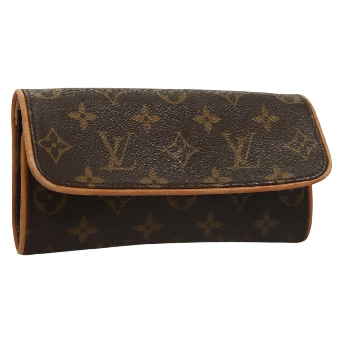 LOUIS VUITTON Monogram Pochette Twin PM Shoulder Bag M51854 Auth (1 of 16)