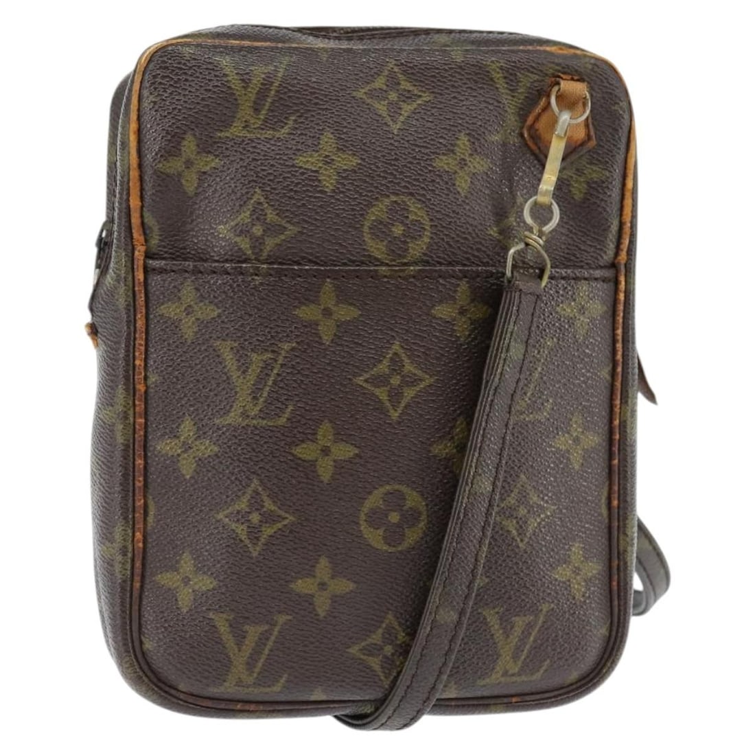 LOUIS VUITTON Monogram Danube Vintage Shoulder Bag M45266 Authenticated: LOUIS VUITTON Monogram Danube Vintage Shoulder Bag M45266 Authenticated This vintage LOUIS VUITTON Monogram Danube Shoulder Bag (Model: M45266) showcases the timeless elegance of the brand. Crafted fr