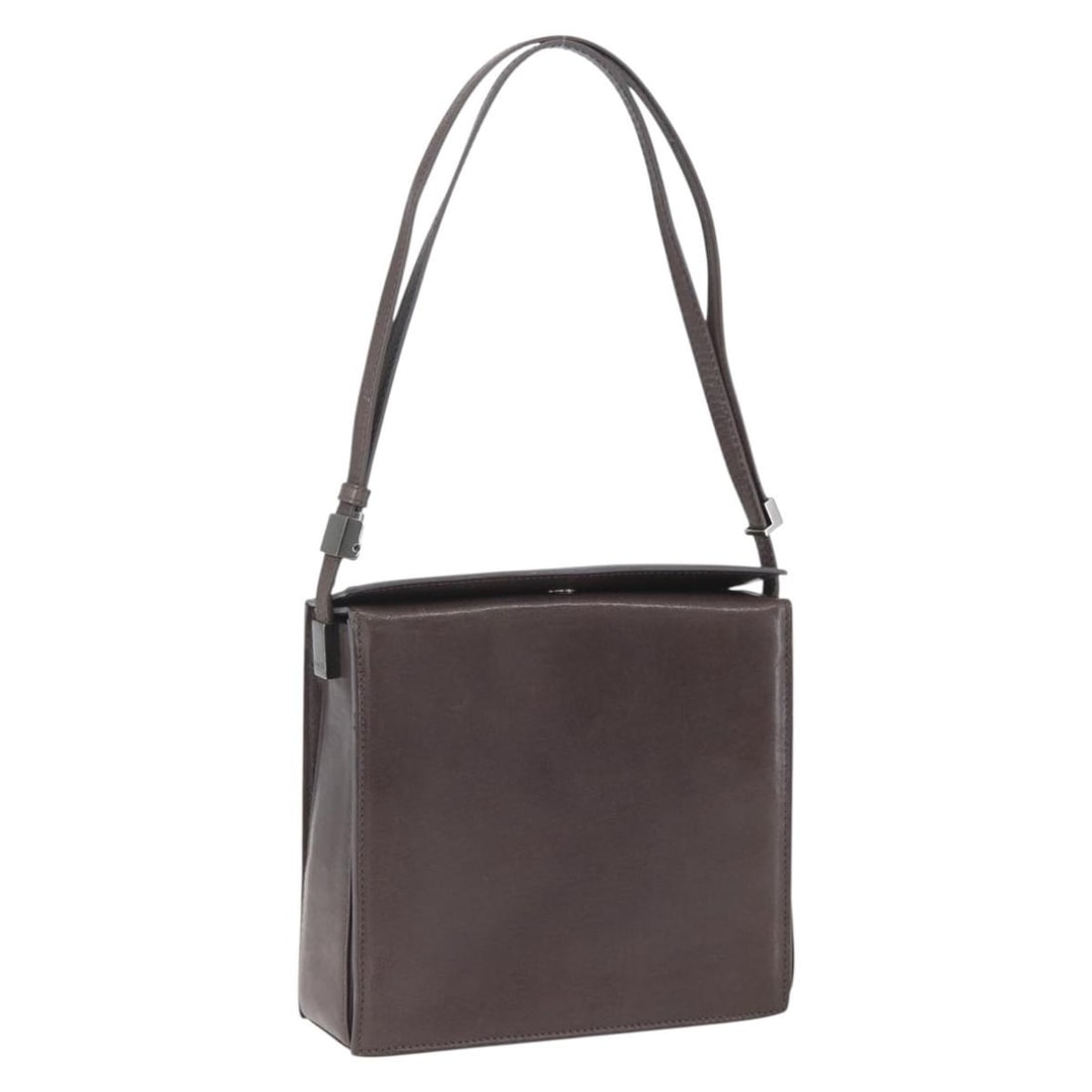 GUCCI Brown Leather Shoulder Bag 007 2014 3444 Authentic Italy: GUCCI Brown Leather Shoulder Bag 007 2014 3444 Authentic Italy This authentic GUCCI shoulder bag showcases exquisite Italian craftsmanship in luxurious brown leather. With a compact design, it feature