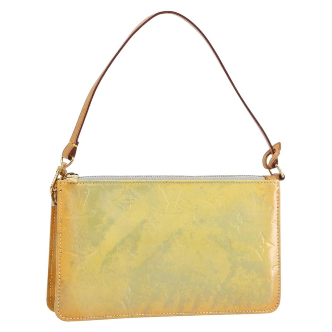 LOUIS VUITTON Monogram Vernis Lexington Pouch Gris M91056 Auth: LOUIS VUITTON Monogram Vernis Lexington Pouch Gris M91056 Auth This LOUIS VUITTON Monogram Vernis Lexington Accessory Pouch in Gris is a stylish and practical accessory, crafted from high-quality pate