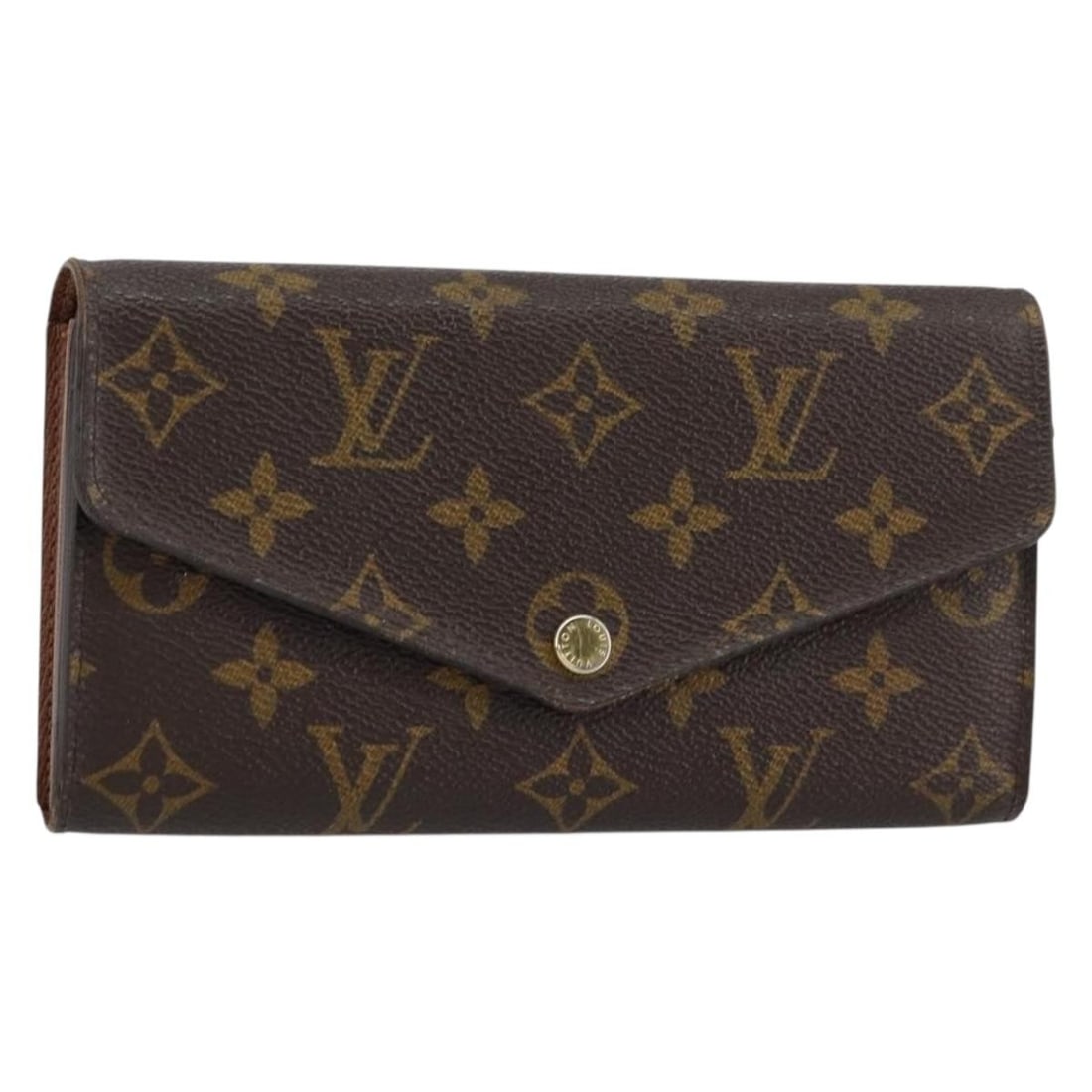 LOUIS VUITTON Monogram Portefeuille Sarah Long Wallet M61734 Auth SP0194 (1 of 18)