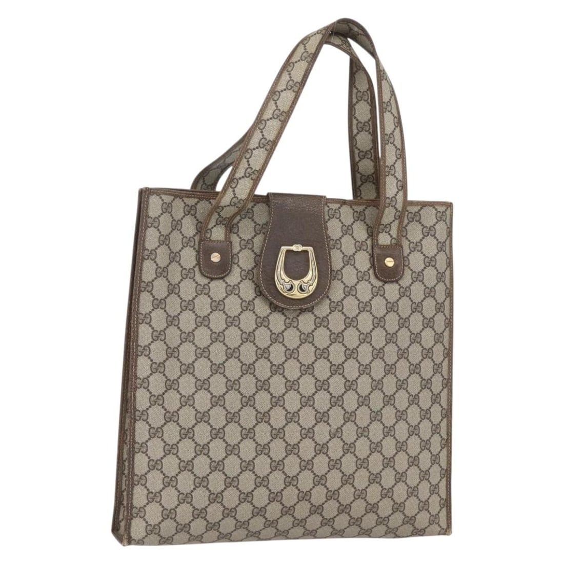 GUCCI GG Supreme Beige PVC Tote Bag Made in Italy: GUCCI GG Supreme Beige PVC Tote Bag Made in Italy This GUCCI GG Supreme Tote Bag is a stylish accessory crafted from durable PVC leather, featuring a classic beige color that complements any outfit. D