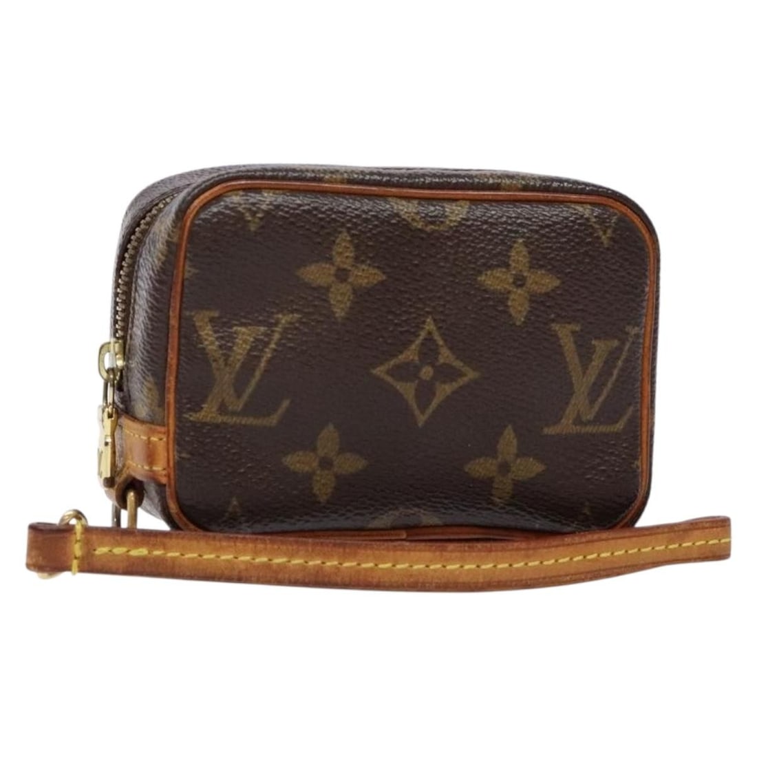 LOUIS VUITTON Monogram Trousse Wapity Pouch M58030 Auth France (1 of 18)