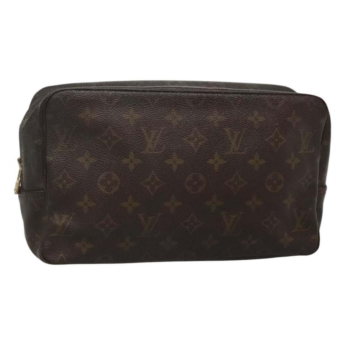 LOUIS VUITTON Monogram Trousse Toilette 28 Clutch Bag M47522 Auth: LOUIS VUITTON Monogram Trousse Toilette 28 Clutch Bag M47522 Auth This authentic LOUIS VUITTON Monogram Trousse Toilette 28 Clutch Bag is a stylish accessory crafted from durable Monogram Canvas. The