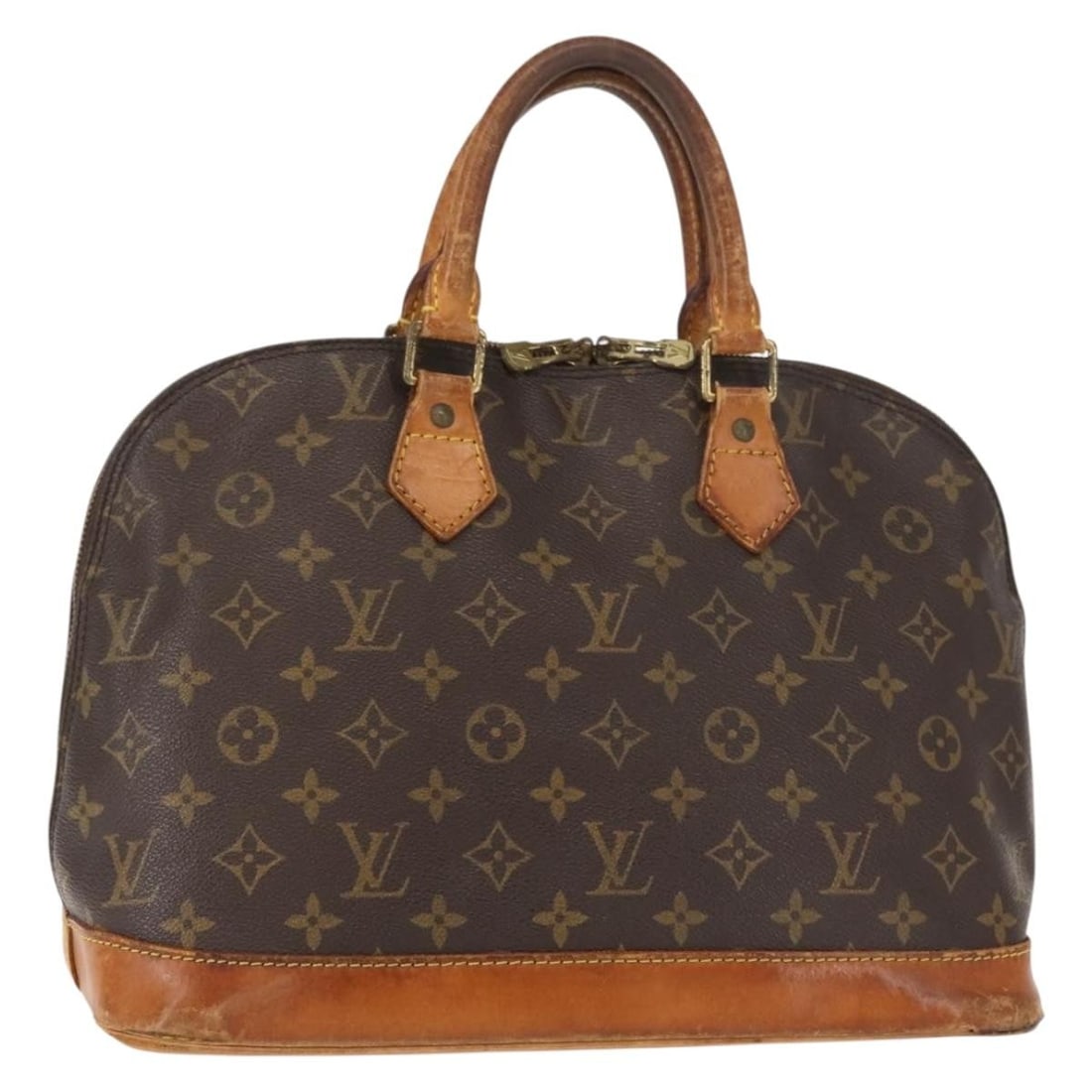 LOUIS VUITTON Monogram Alma Hand Bag M51130 Auth France (1 of 18)