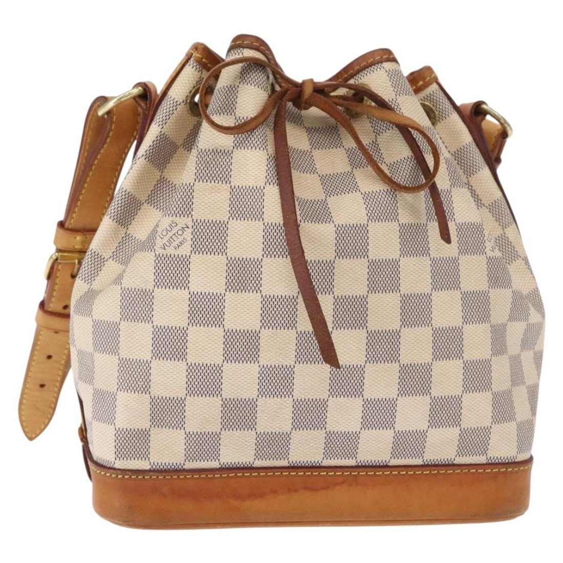 LOUIS VUITTON Damier Azur Noe BB Shoulder Bag N41220 Auth (1 of 18)