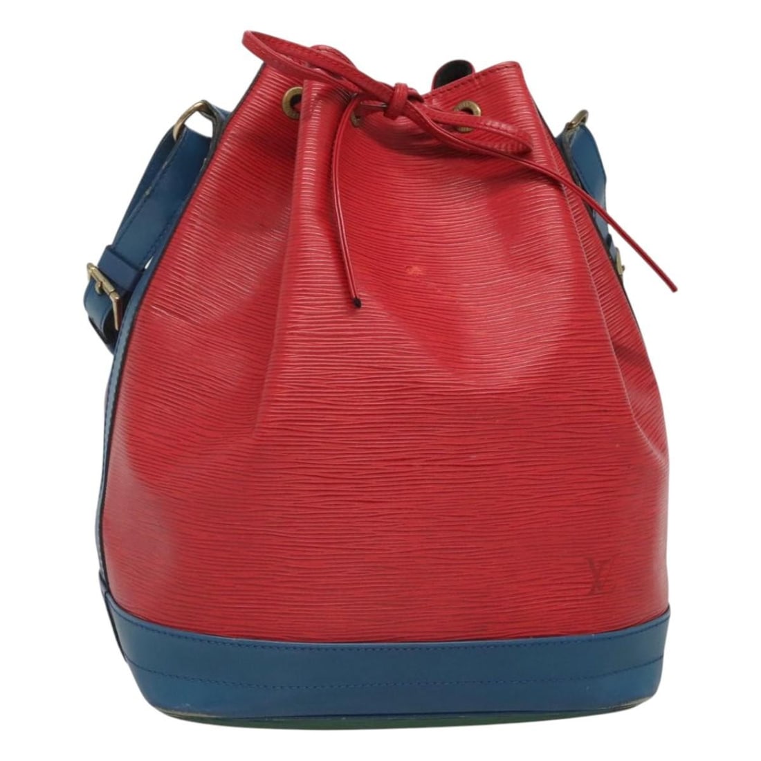 Louis Vuitton Epi Toriko Noe Shoulder Bag Red Blue Green M44084 Auth: Louis Vuitton Epi Toriko Noe Shoulder Bag Red Blue Green M44084 Auth This authentic LOUIS VUITTON Epi Toriko Color Noe Bag is a stylish shoulder bag made from high-quality Epi leather. It features a v