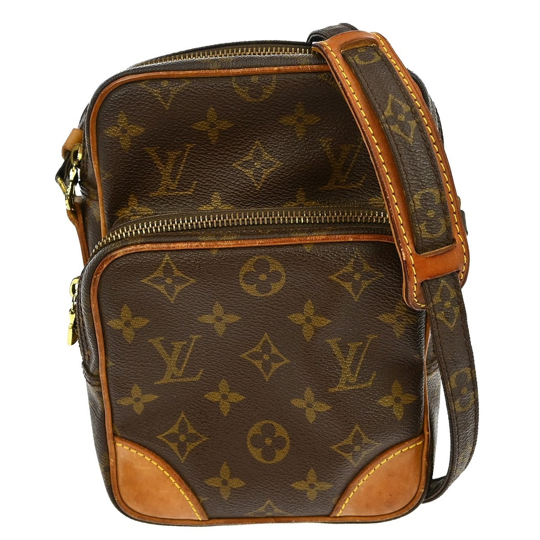 Louis Vuitton Amazone Monogram Canvas Crossbody Shoulder Bag M45236 (1 of 12)