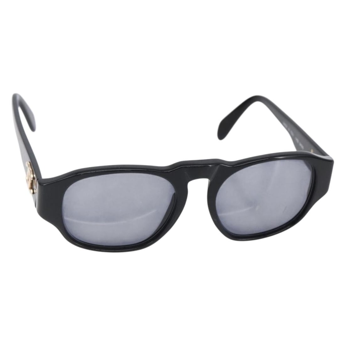 CHANEL Coco 01452 94305 Black Plastic Sunglasses with Case Auth (1 of 11)