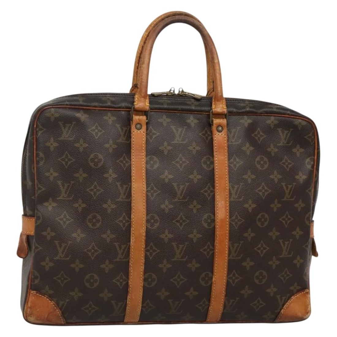 LOUIS VUITTON Monogram Porte Documents Voyage Business Bag M52005 France Auth (1 of 18)