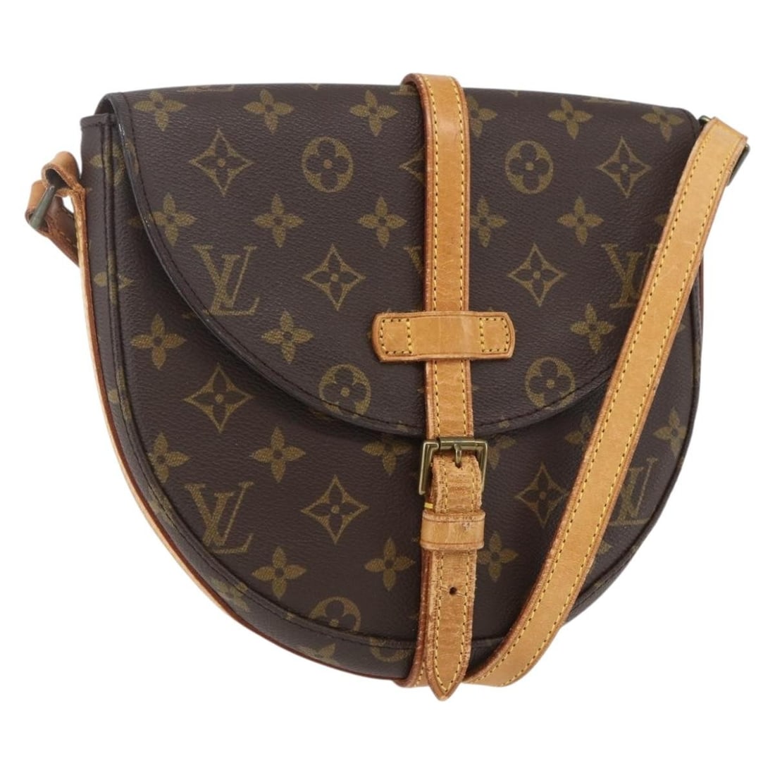 Monogram Canvas Chantilly MM Shoulder Bag by Louis Vuitton M51233: Monogram Canvas Chantilly MM Shoulder Bag by Louis Vuitton M51233 This is a Louis Vuitton Monogram Chantilly MM shoulder bag, crafted in monogram canvas with leather trim and featuring an adjustable s