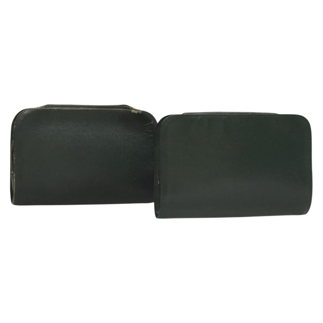 LOUIS VUITTON Taiga Baikal Clutch Bag Epicea M30184 Authentic 2Set (1 of 18)