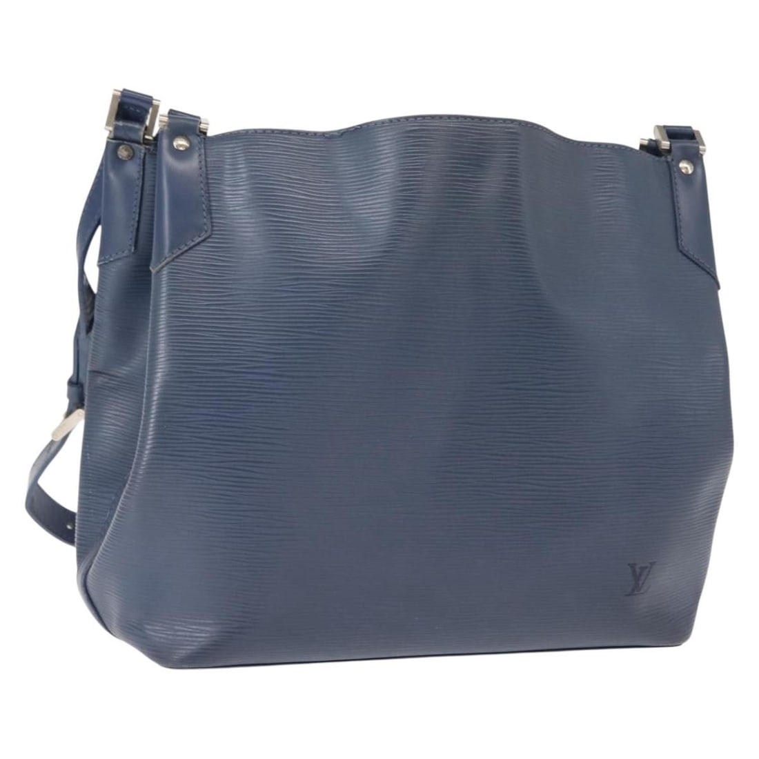 LOUIS VUITTON Epi Mandala MM Shoulder Bag Myrtille M5889G Auth: LOUIS VUITTON Epi Mandala MM Shoulder Bag Myrtille M5889G Auth This LOUIS VUITTON Epi Mandala MM Shoulder Bag in Myrtille is a stylish accessory crafted from durable Epi leather. The bag features a di