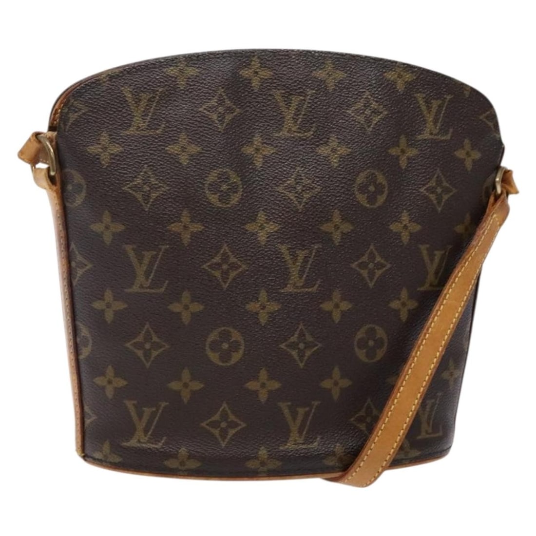 LOUIS VUITTON Monogram Drouot Shoulder Bag M51290 Made in France (1 of 18)
