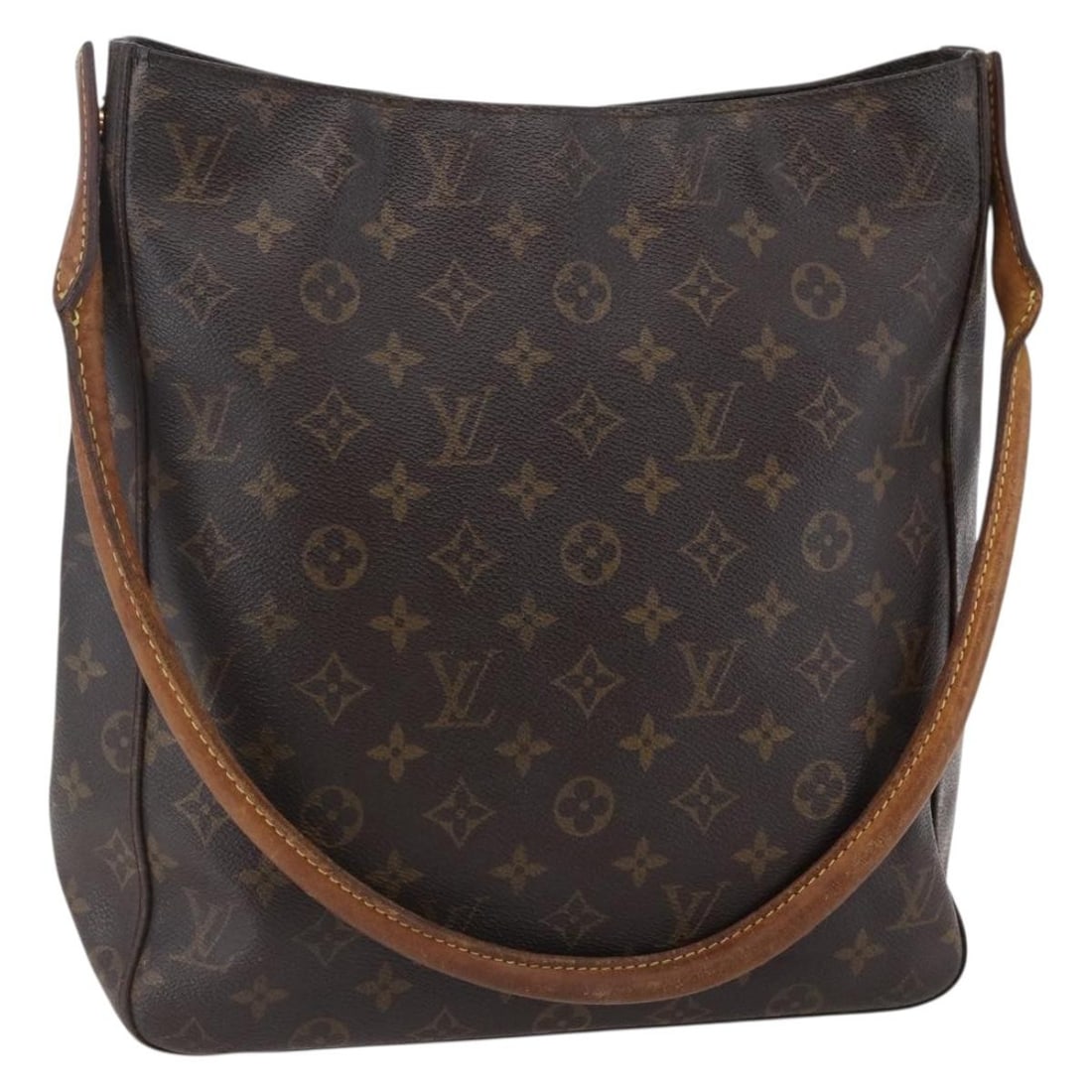 LOUIS VUITTON Monogram Looping GM Shoulder Bag M51145 Auth France (1 of 18)